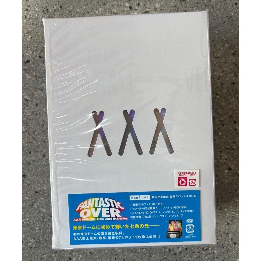 DVD AAA Special Live 2016 in Dome -FANTASTIC OVER 2-DVD Set Japanese NWT SEALED